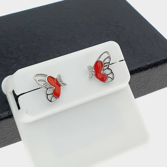 "925 sterling silver luxury CZ earrings for women/girls, Best forRJUS2222 - Picture 6 of 11